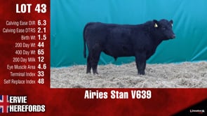 Lot #43 - AIRIES STAN V639