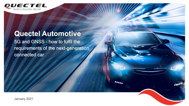 5G and GNSS – how to fulfil the requirements of the next-generation connected car