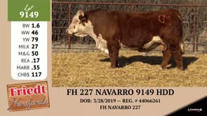 Lot #9149 - FH 227 NAVARRO 9149 HDD