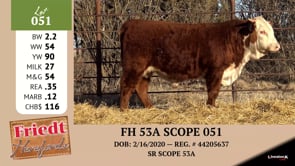 Lot #051 - FH 53A SCOPE 051