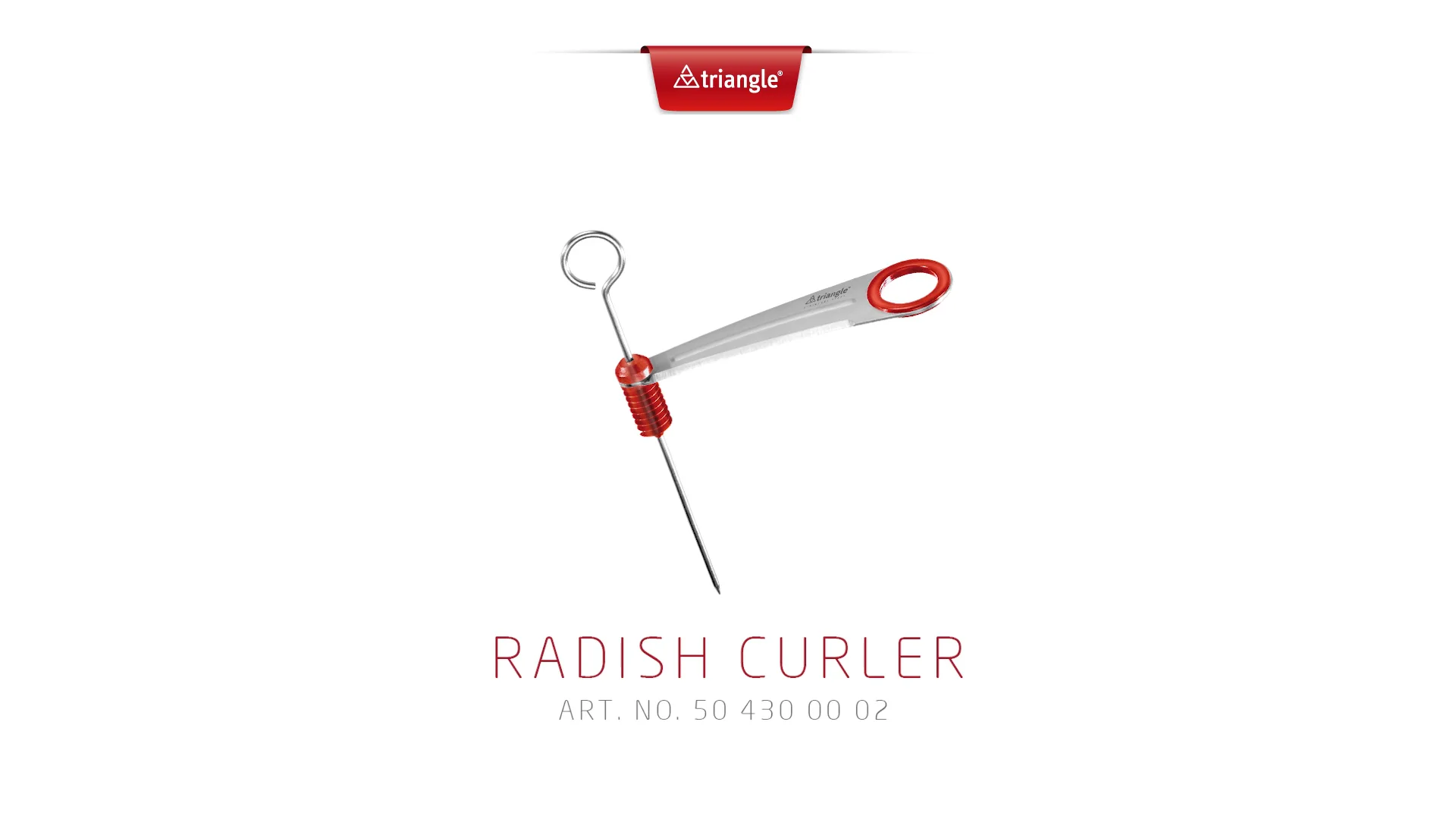 Radish curler