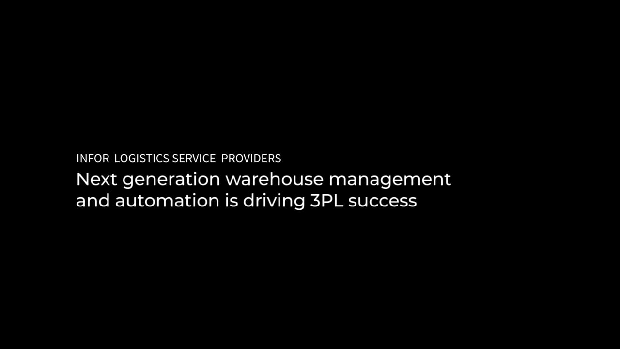473734 Logistics Services Providers - Next gen warehouse management & automation is driving 3PL success