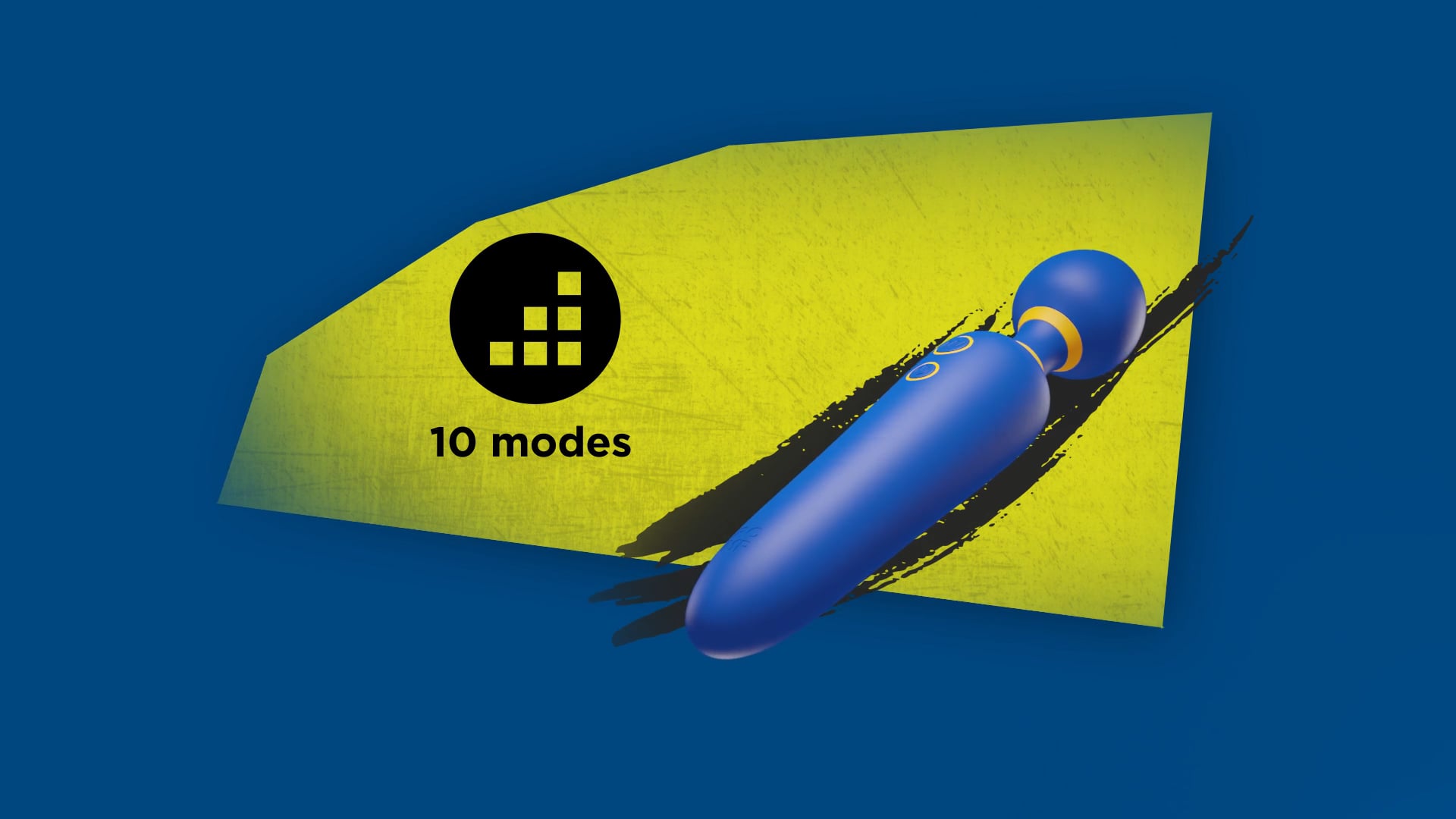 210202 - ROMP – Flip – Wand Massager – Blue on Vimeo