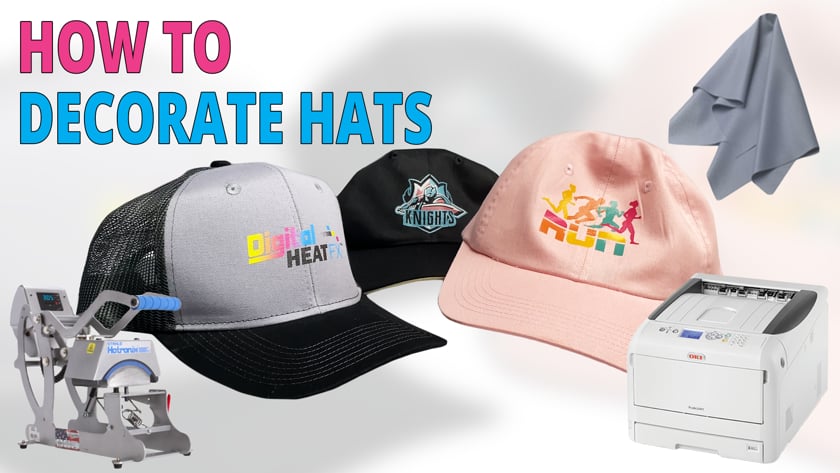 The Best Heat Printing Trick for Durable Patches on Hats 