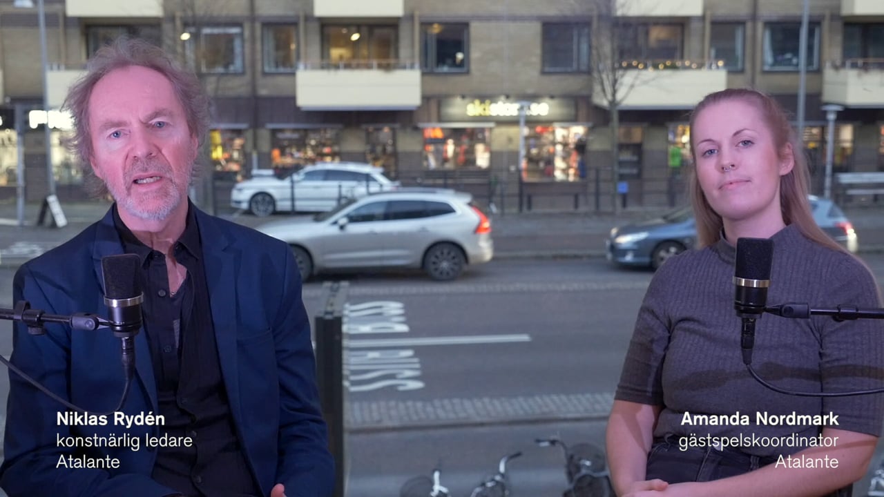 Atalante-TV: Kanalpresentation med Niklas Rydén och Amanda Nordmark