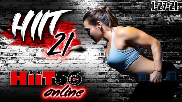 Hiit 21 | Massive Calorie Blast | with Pam | 1/27/21