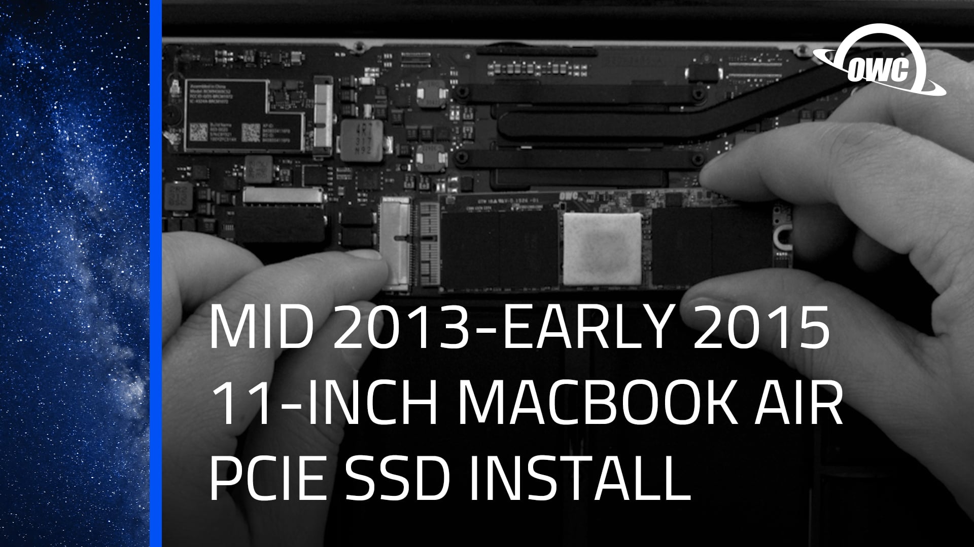 Array Opaque opretholde How to Upgrade the PCIe SSD in an 11-inch MacBook Air (Mid 2013 – Early  2015) on Vimeo