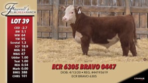 Lot #39 - ECR 6305 BRAVO 0447