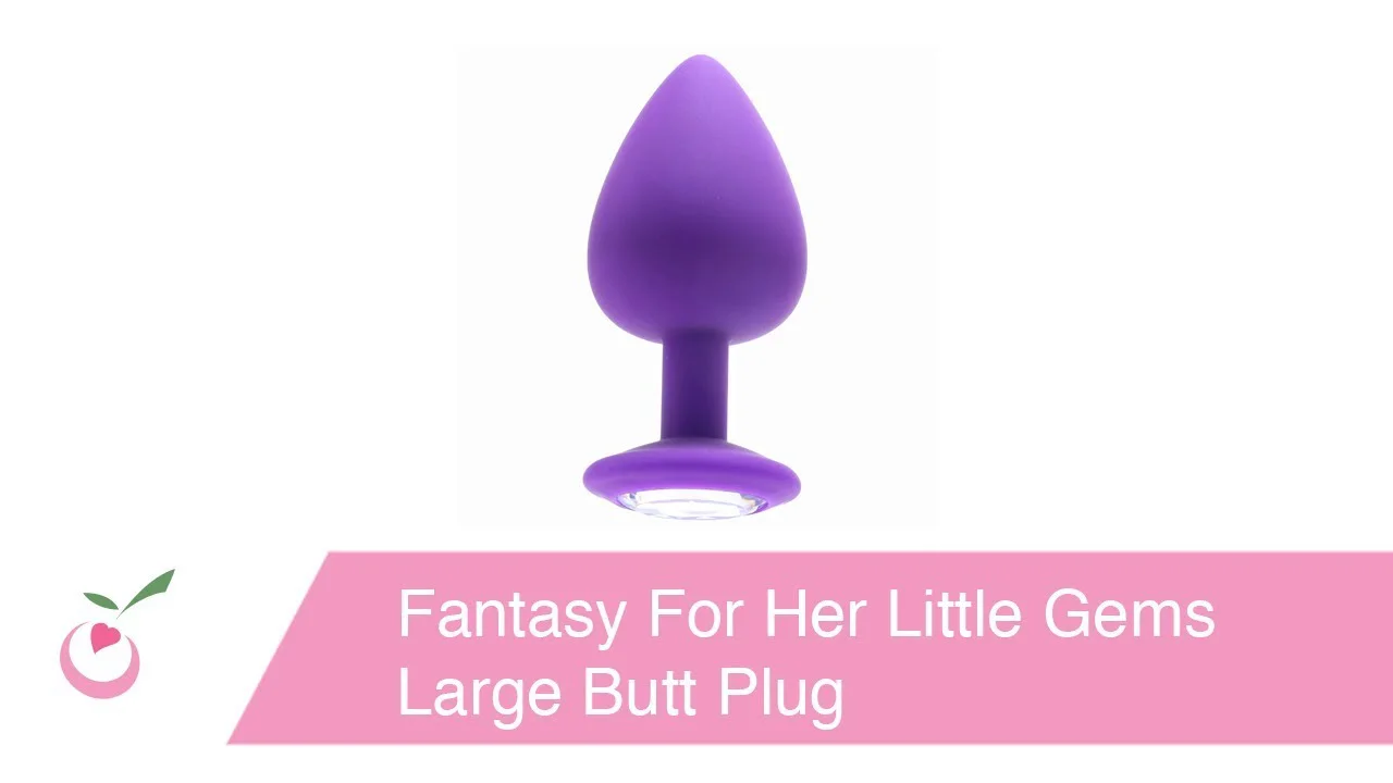 Fantasy For Her Little Gems Large Butt Plug