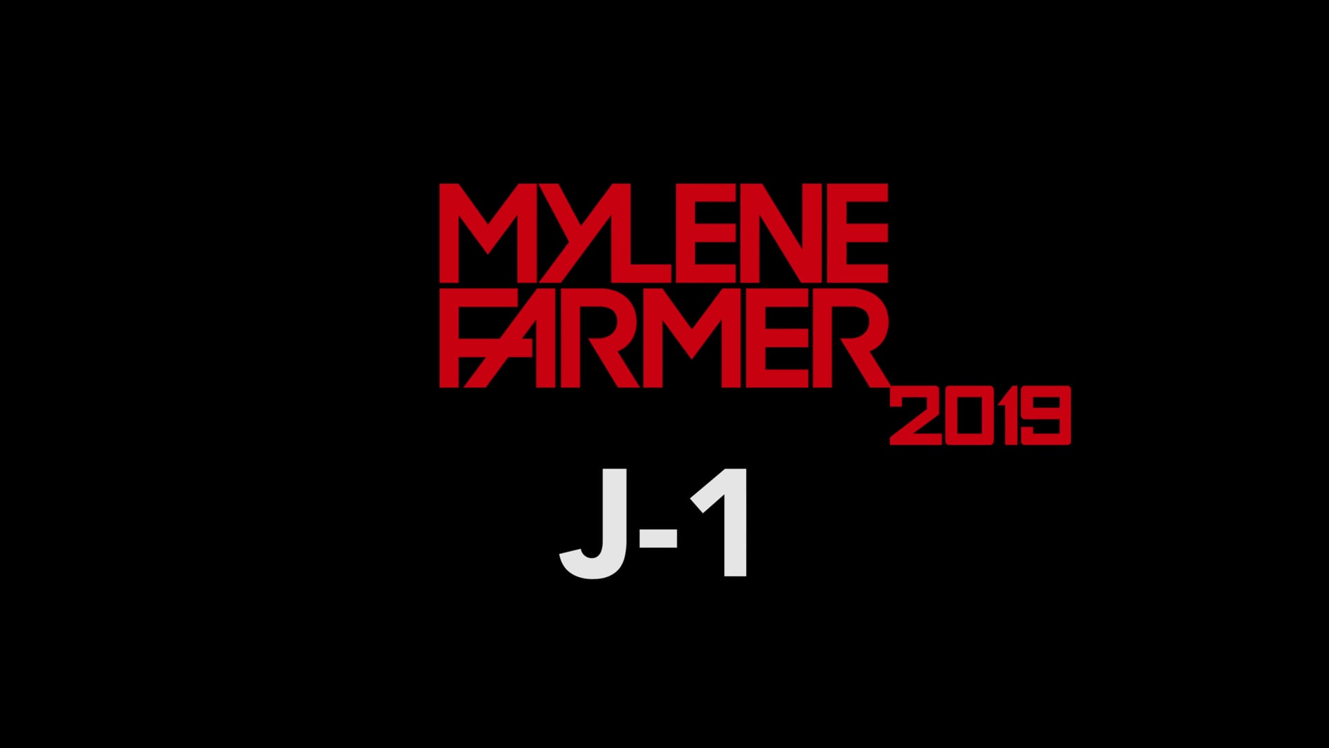 MYLENE FARMER 2019 - TEASER J-1