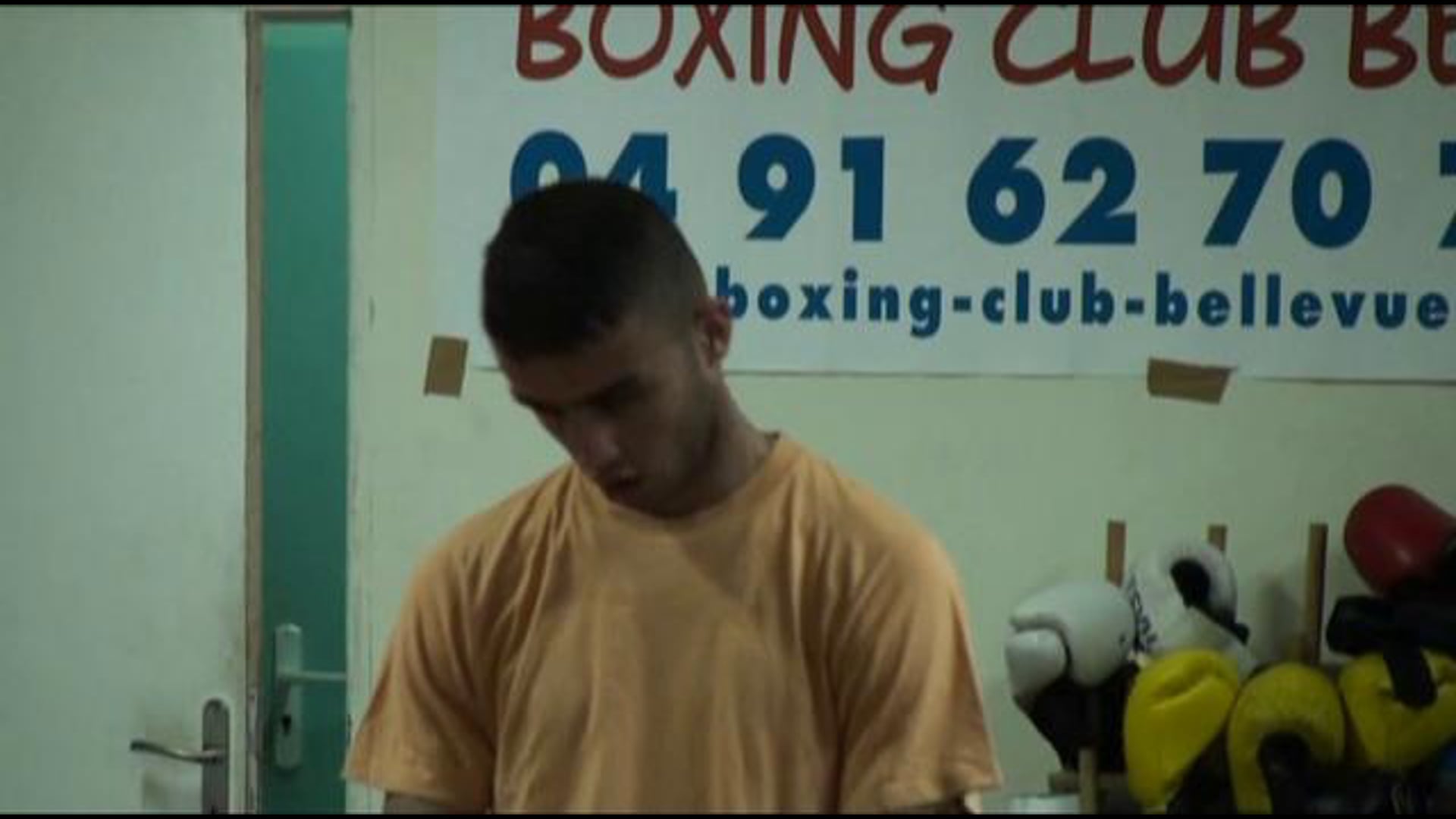 Inventaires des Corps Mouvementés / préparation au Boxing Club Bellevue, Marseille, autome 2009