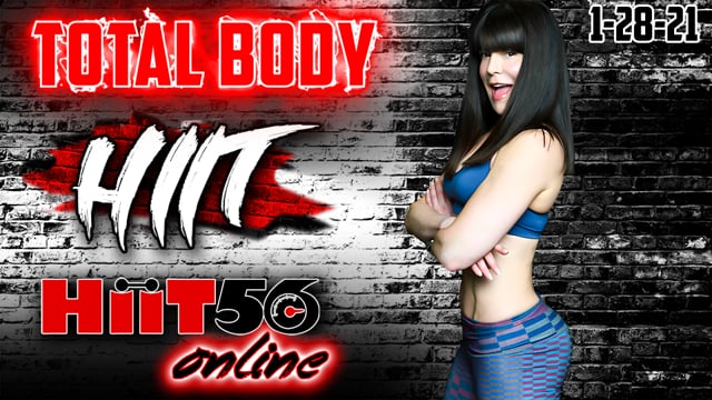 Hiit 56 | Total Body | with Abbie | 1/28/21