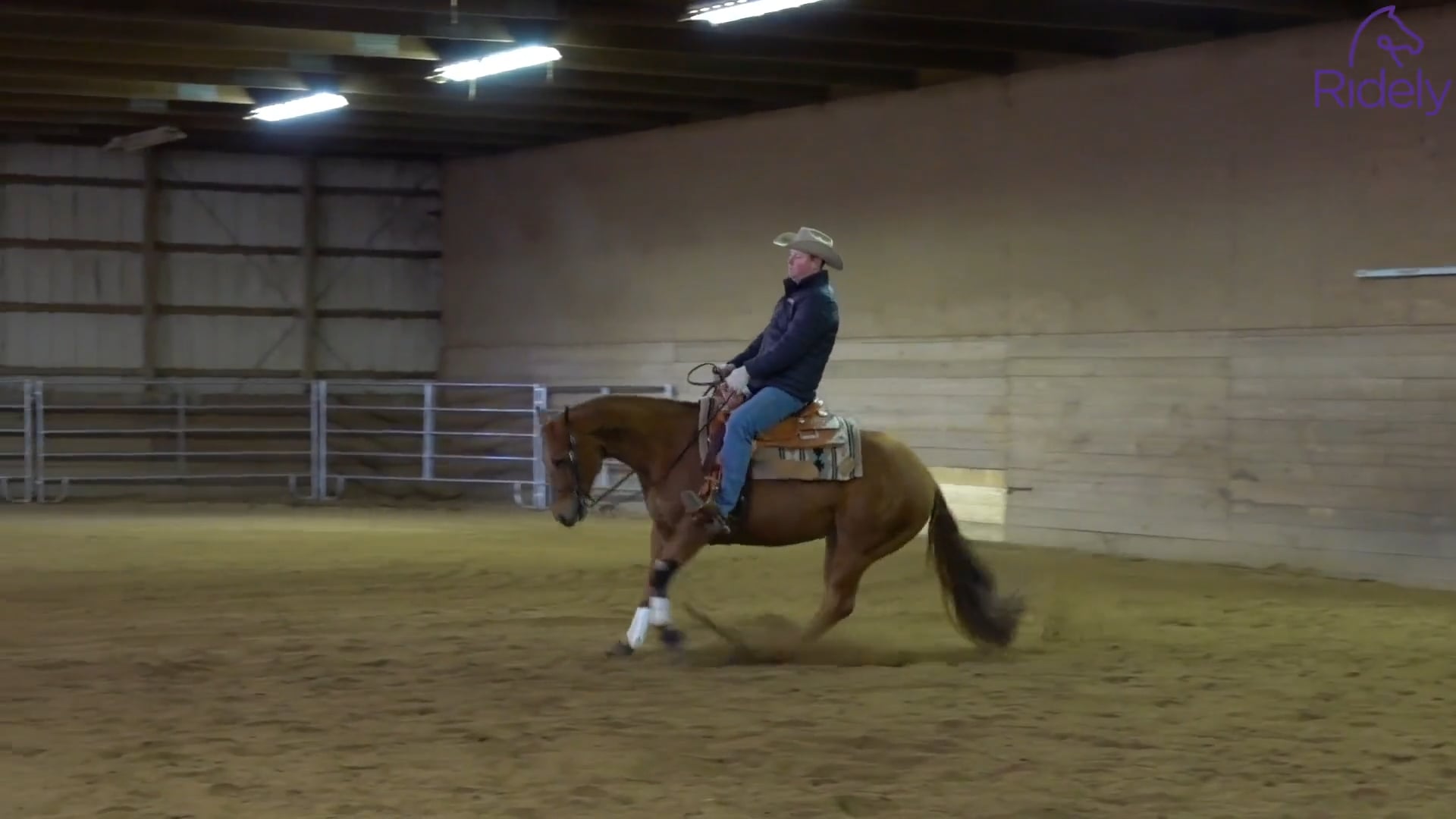 Starting the Sliding Stop Ridely