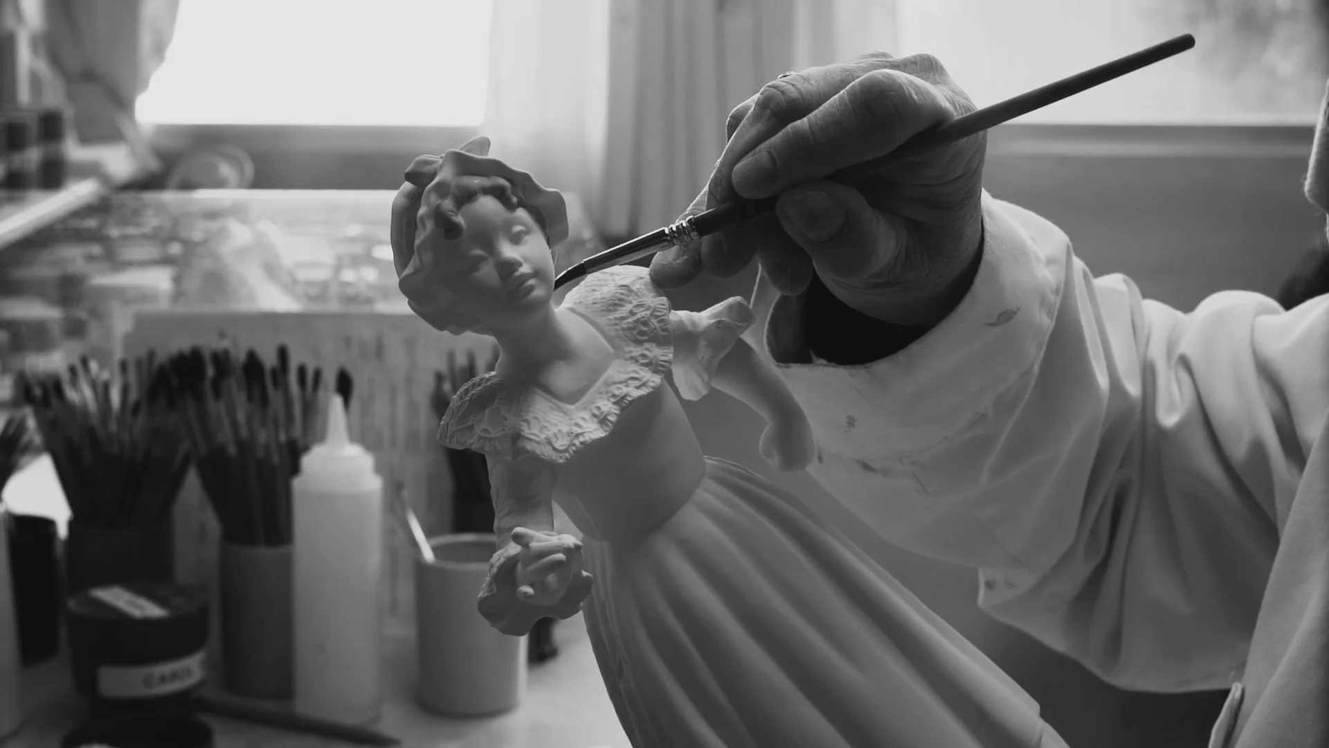 Flowers market Sculpture. Limited edition - Lladro-USA Flowers market Sculpture. Limited edition - Lladro-USA