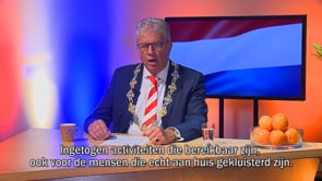Koningsdag toespraak Burgemeester Petter gemeente Bergen op Zoom - 27 april 2020