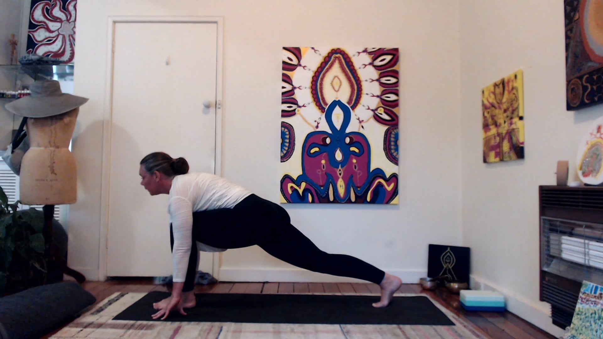 Yoga Asana - release stress and struggles