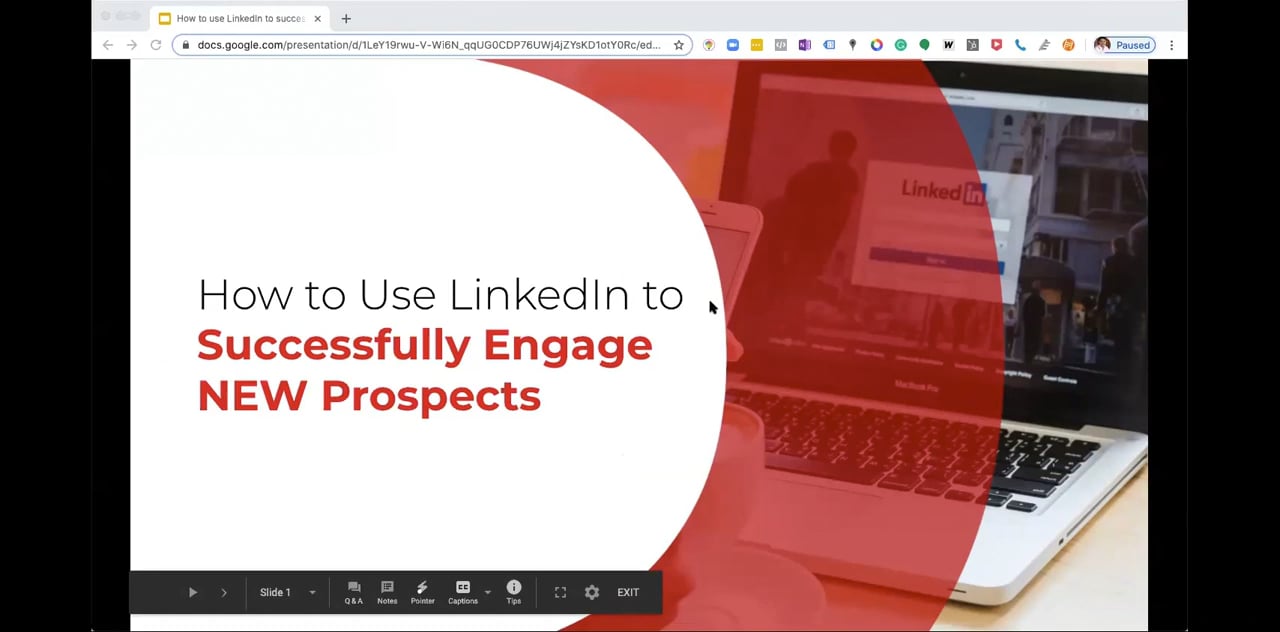 How to effectively prospect on LinkedIn on Vimeo