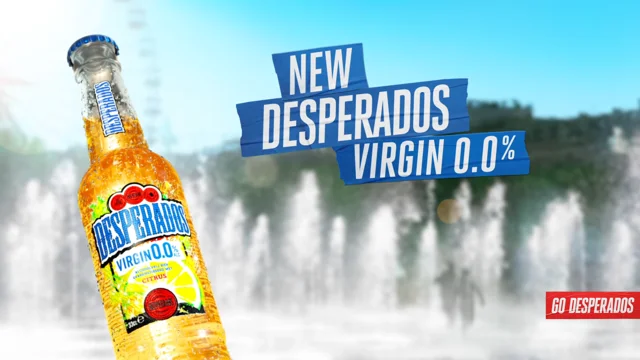 Alcohol-Free Beer Innovations : Desperados Virgin 0.0%