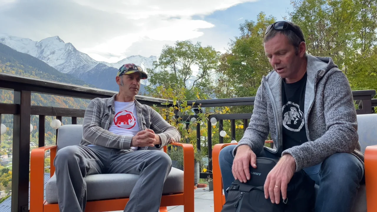 Whats in Bruce's ski touring rucksack interview on Vimeo