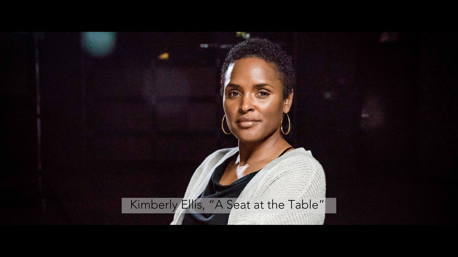 Kimberly Ellis, “A Seat at the Table”