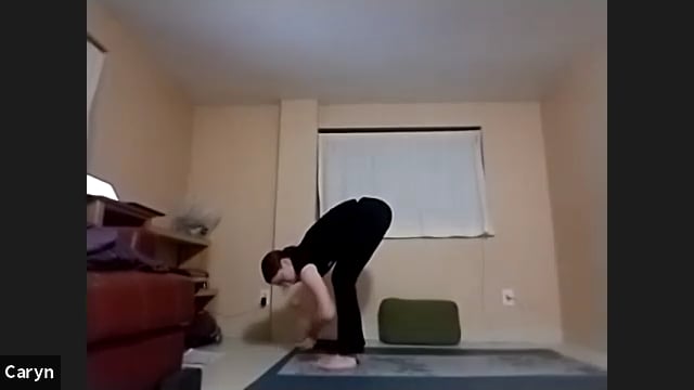 Community yoga (grounding), Caryn, 1.29.2021