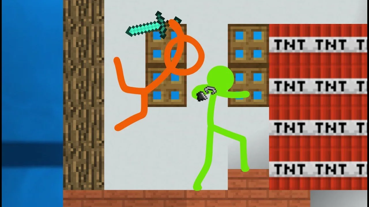 Animation vs. Minecraft (original) on Vimeo