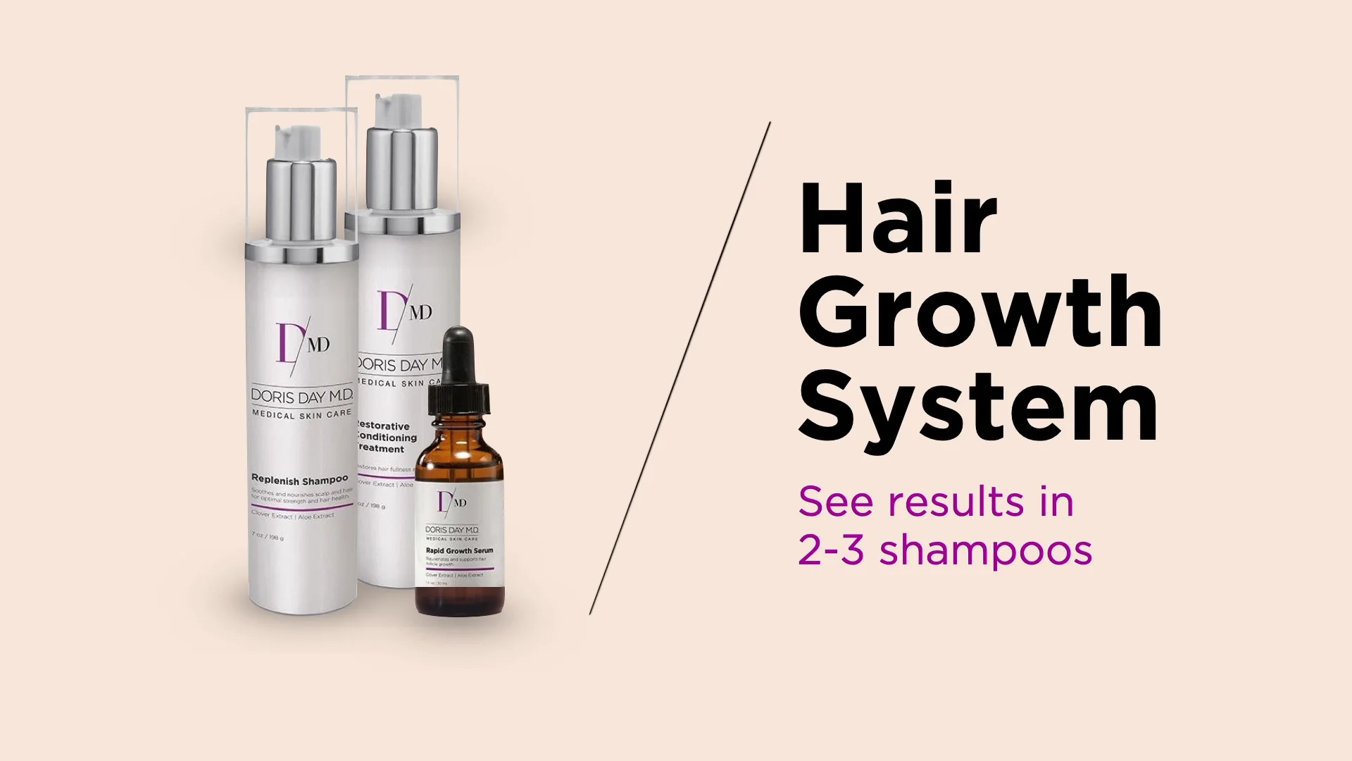 Rapid Hair Growth Serum | Doris Day MD