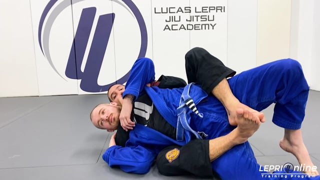 De La Riva with Lapel Control to Berimbolo to Back Take