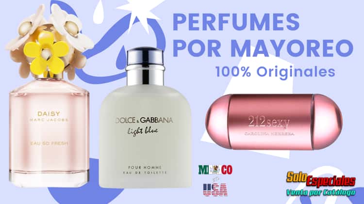 Perfumes originales por online mayoreo en estados unidos