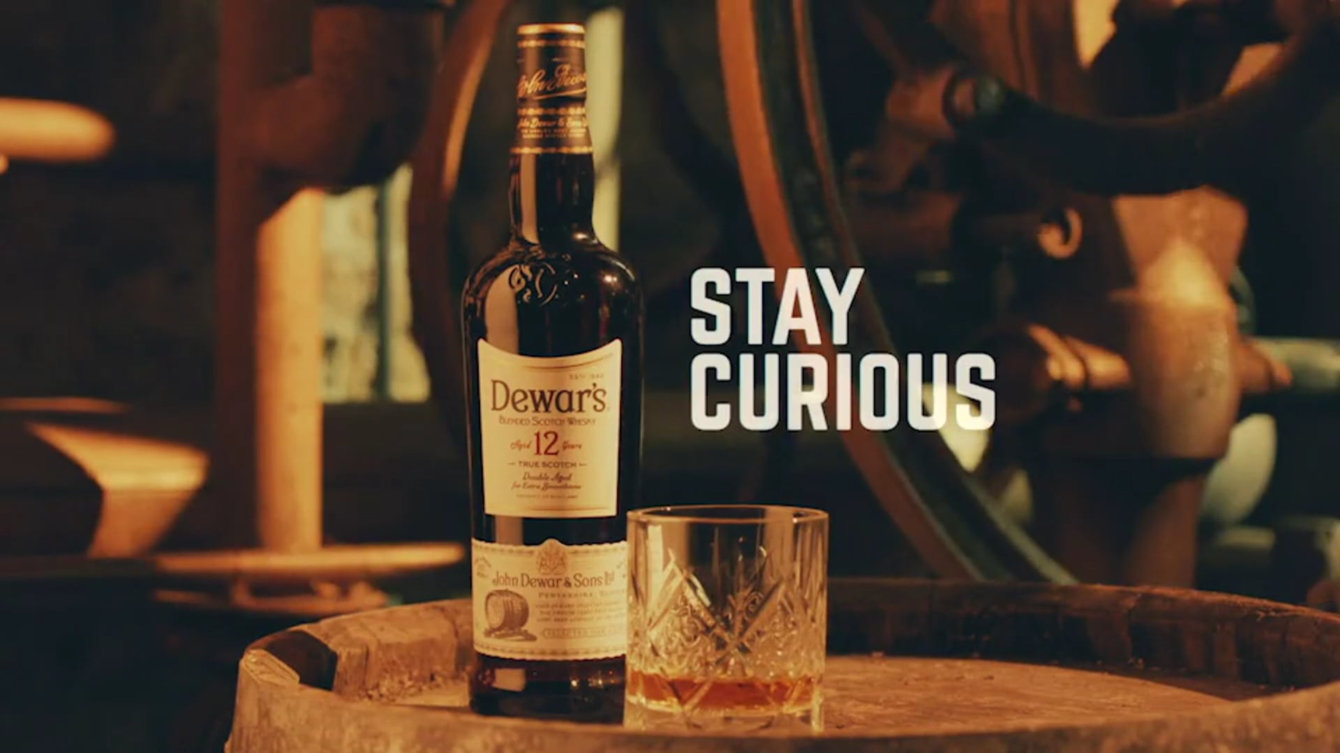 DEWARS- STAY CURIOUS "Pipes"