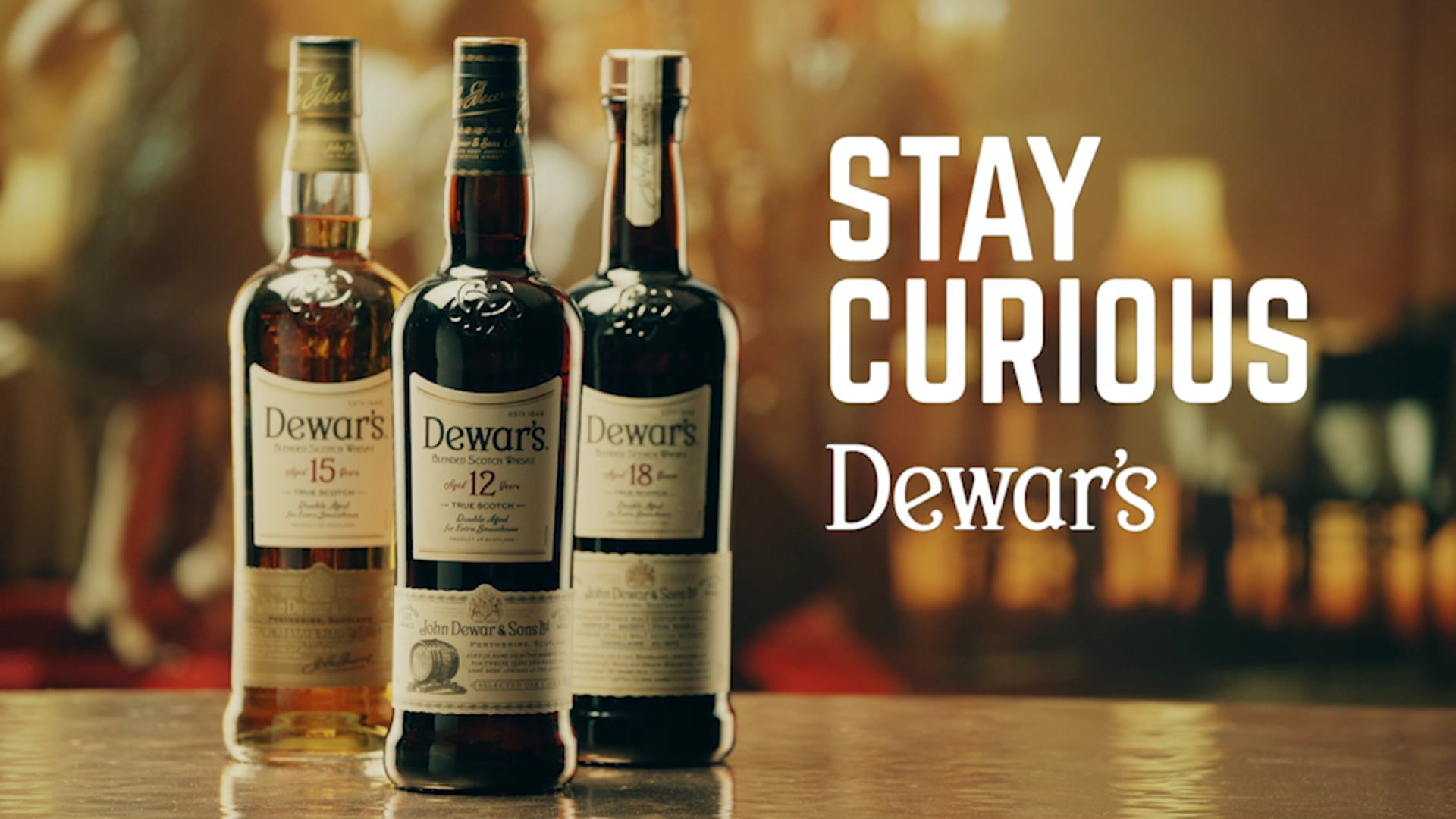 DEWARS- Stay Curious "Smoothness"