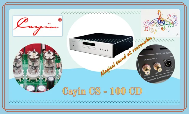 Cayin CS 55CD Lector CD con DAC de alta fidelidad en Zaragoza