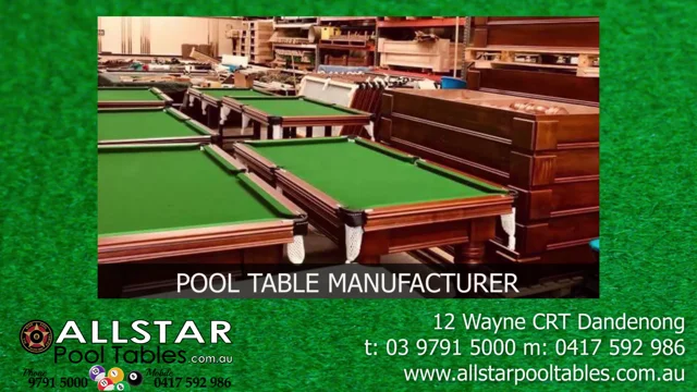 The on sale pool table