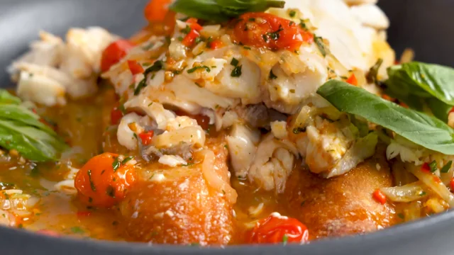 Acqua Pazza - Italian Poached Fish