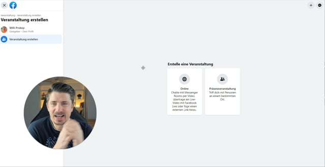 Tutorial: Neues FB Event erstellen