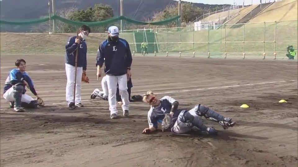 【ライオンズ春季キャンプ】ライオンズ・捕手陣 下半身強化のトレーニング!! 2021/2/1