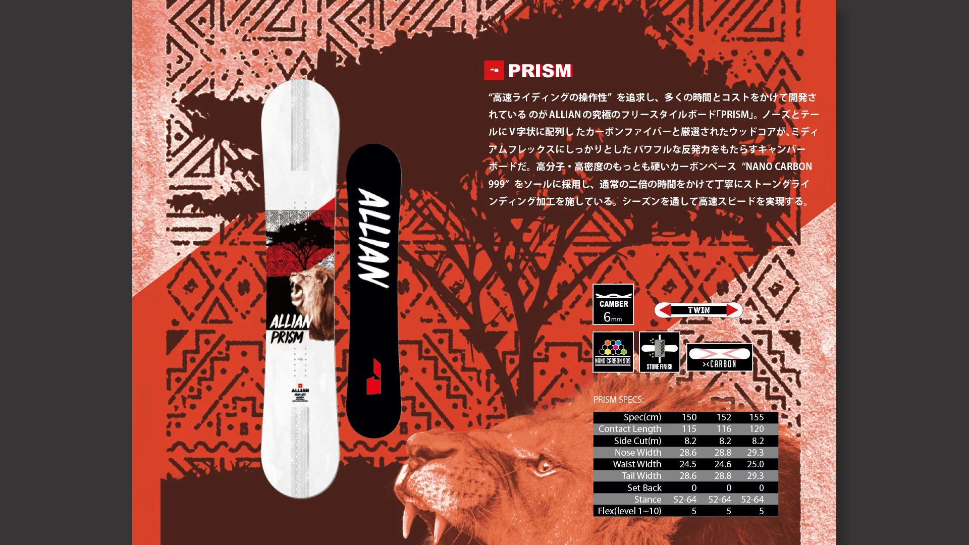 PRISM _ ALLIAN SNOWBOARDS 22-23