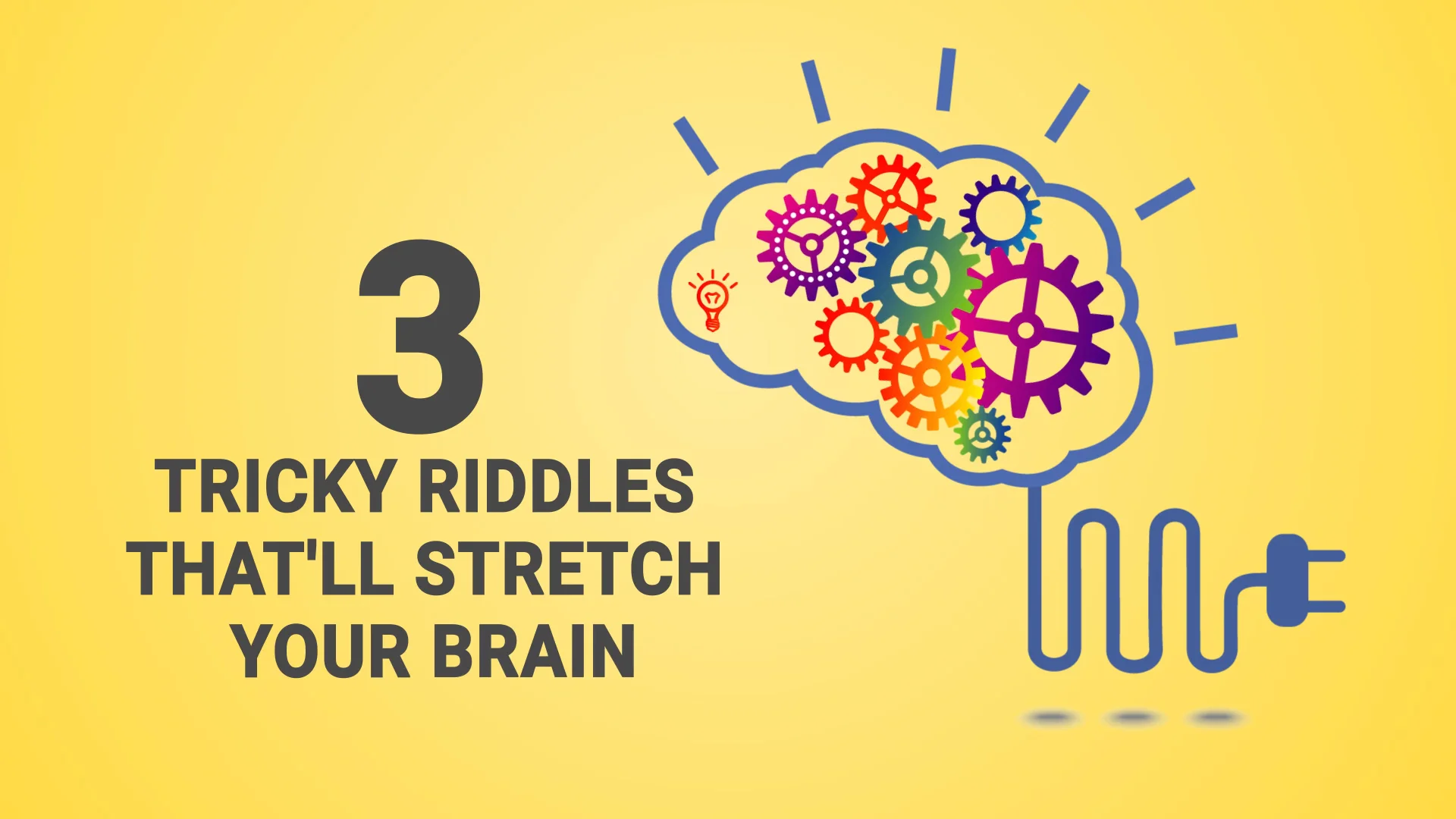 DFM - 3 Tricky Riddles That'll Stretch Your Brain