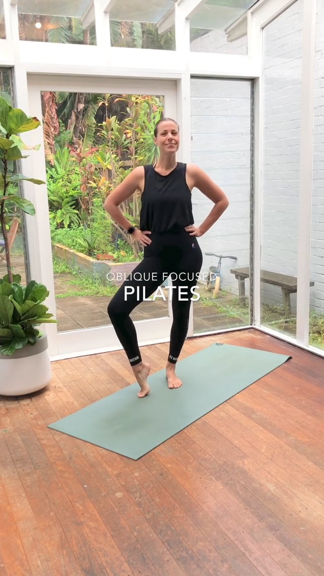 Full Body Pilates with a touch extra Obliques - 28 minutes