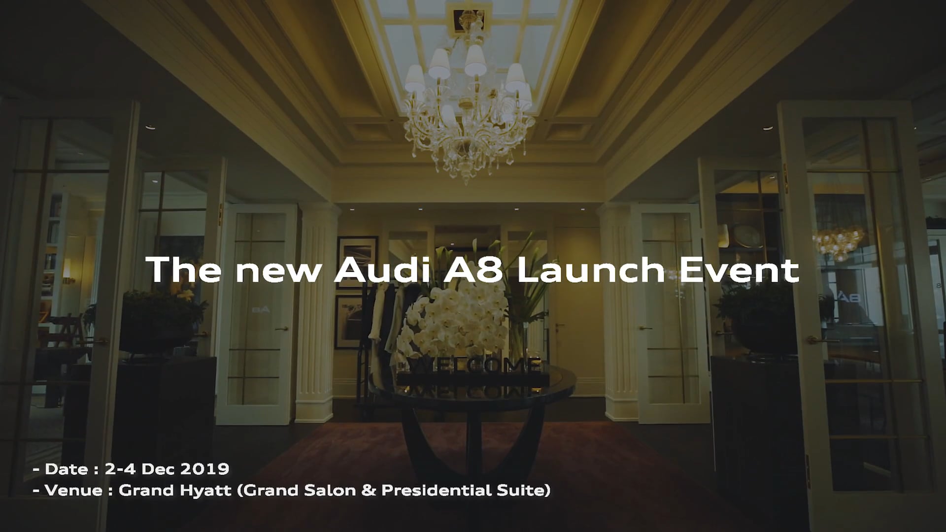 The new Audi A8 launch event