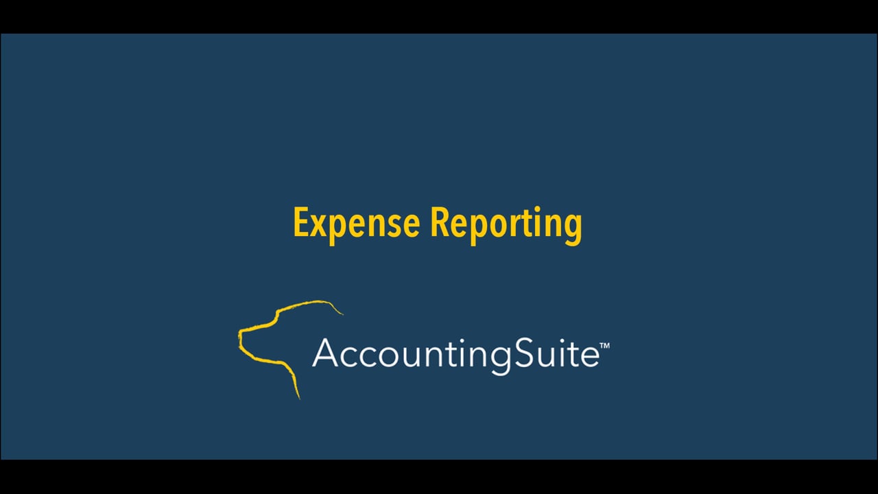 Expense Reporting