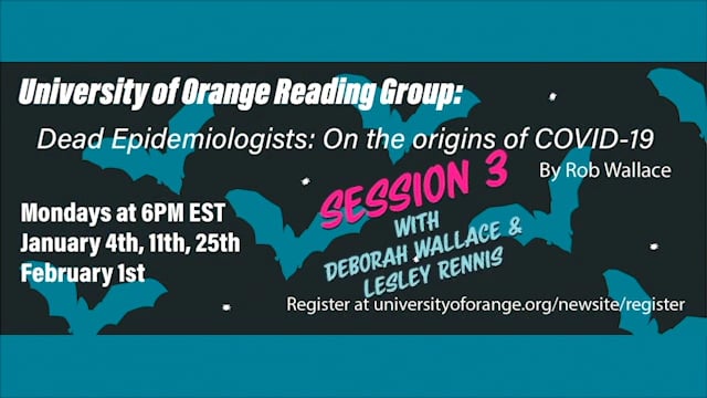 Dead Epidemiologists Reading Group: Session 3