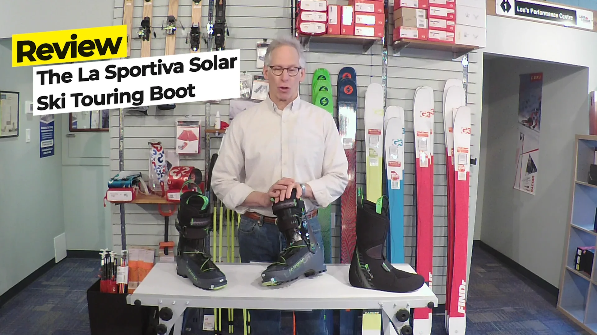 La Sportiva Solar Alpine Ski Touring Boot 2021