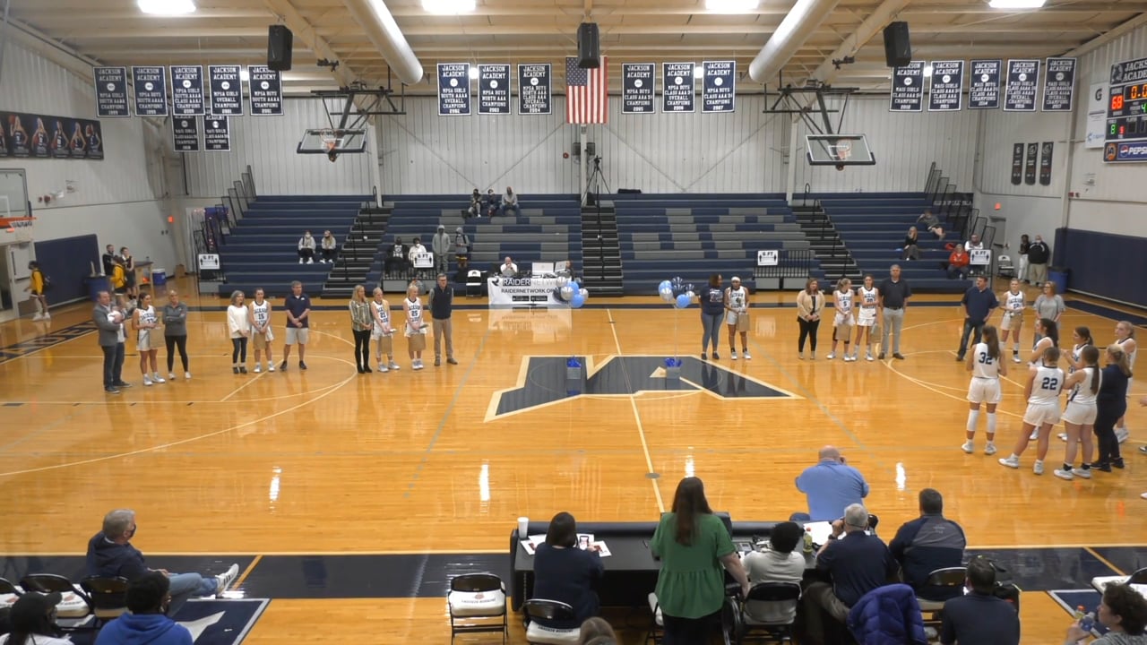 Varsity Girls Basketball Senior Night - 01-30-21