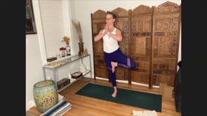 Vrksasana (tree pose) - instructional video