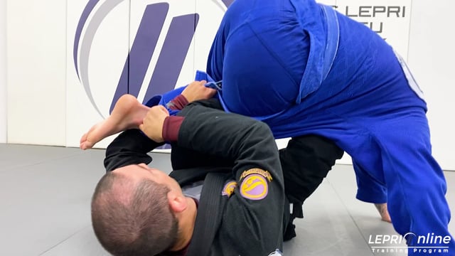 De La Riva with Lapel Control to Berimbolo to Back Take Variation