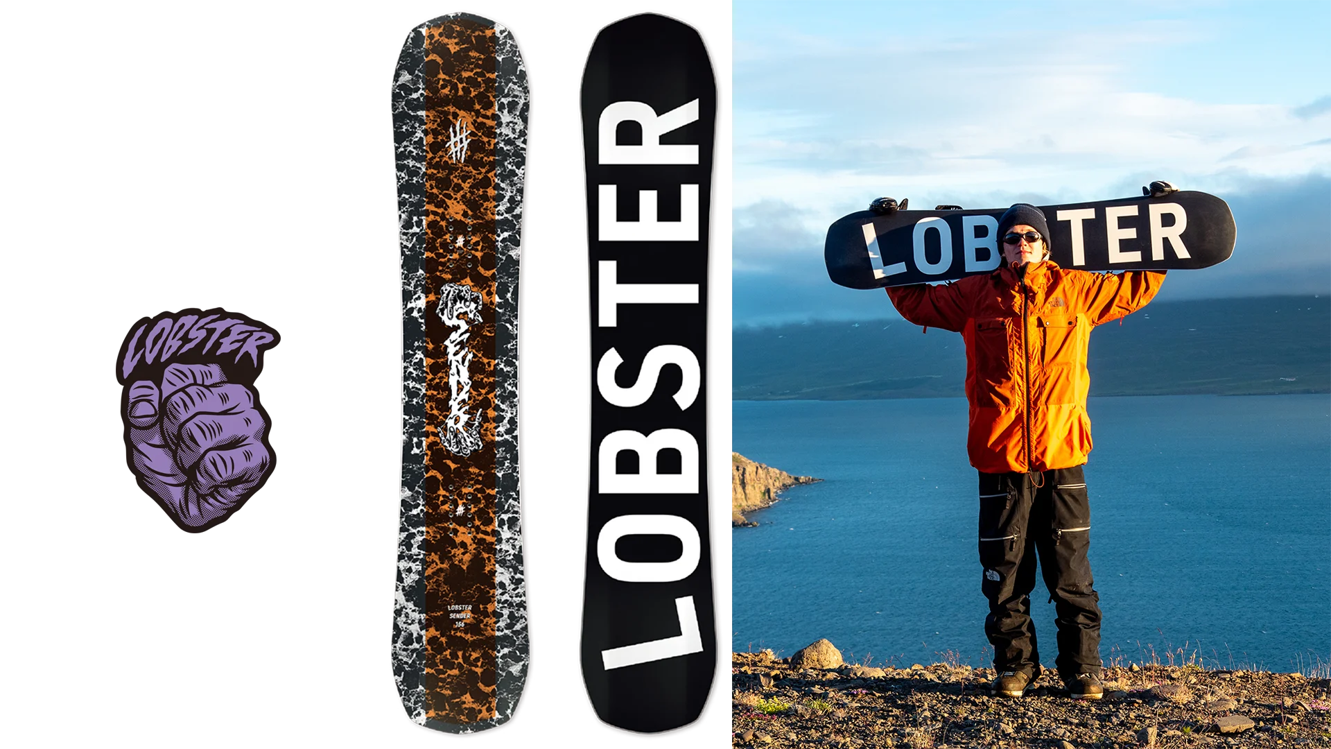 SENDER SNOWBOARD / LOBSTER