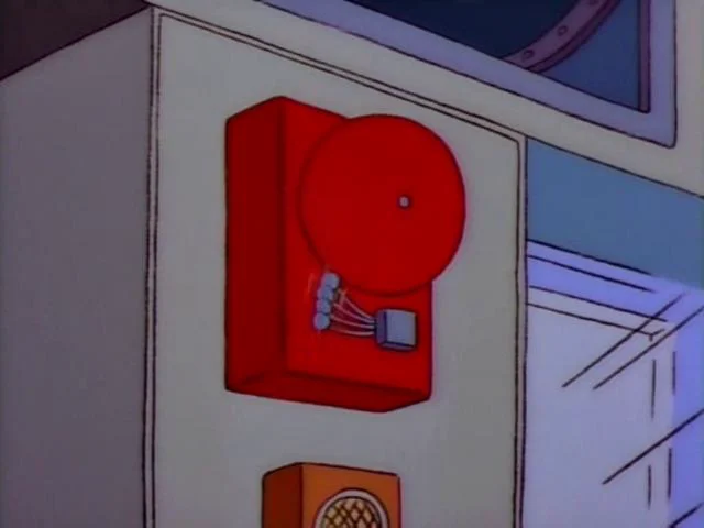 simpsons fire alarm