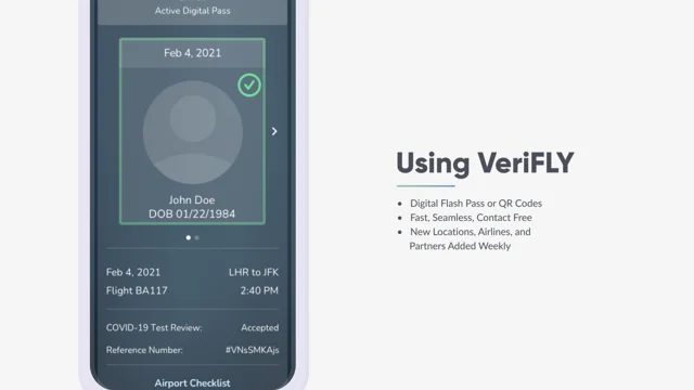 Passageiros AA já podem usar o app VeriFLY