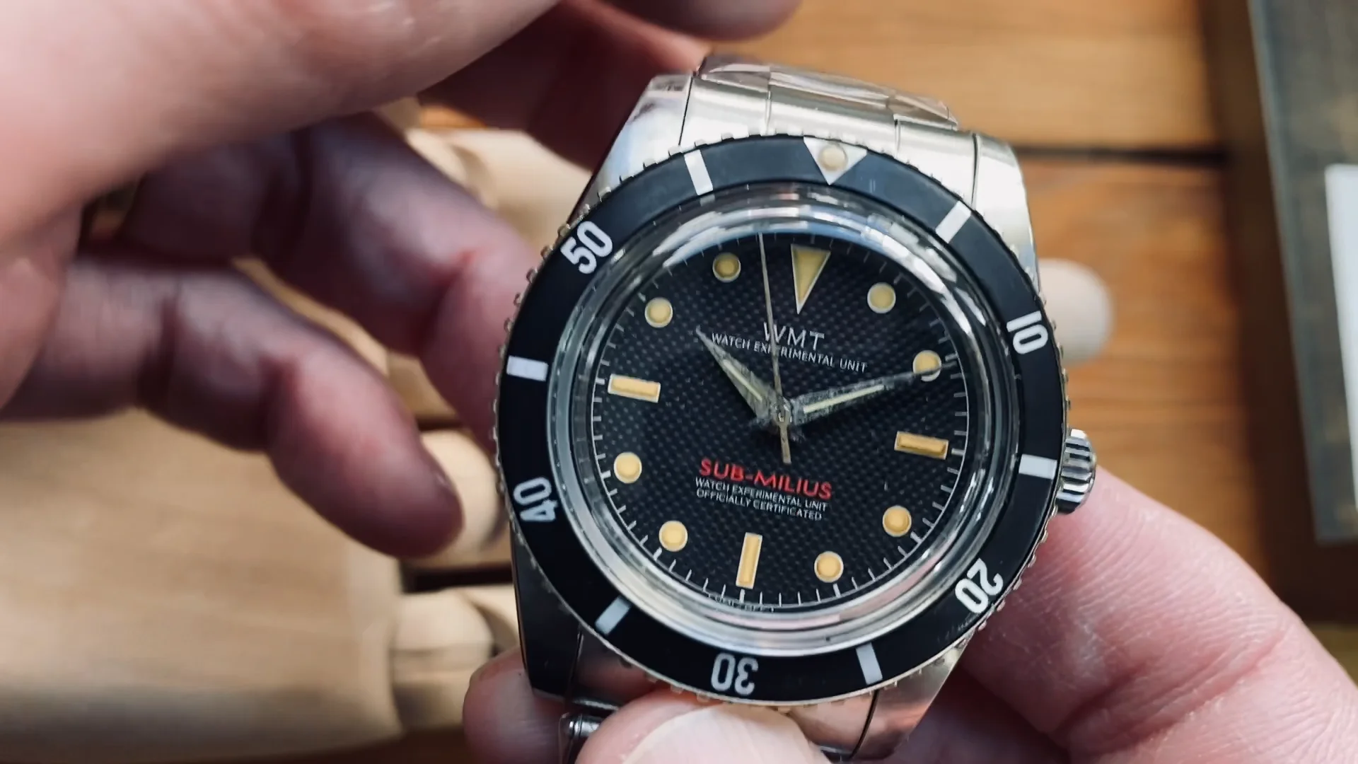WMT WATCH EXPERIMENTAL UNIT 自動巻き腕時計 【公式通販】
